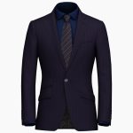 男士西服定制0004-2025年新澳门开门原料