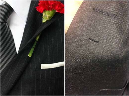 花眼以及背后的固定袢带